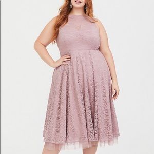 Torrid lace and tulle dress